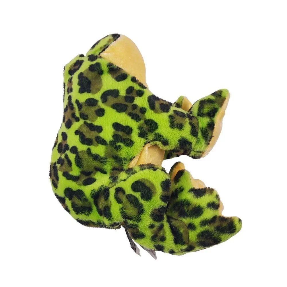 Ganz Webkinz Bullfrog Plush 9” Green Bean Bag Plush Stuff Doll Frog